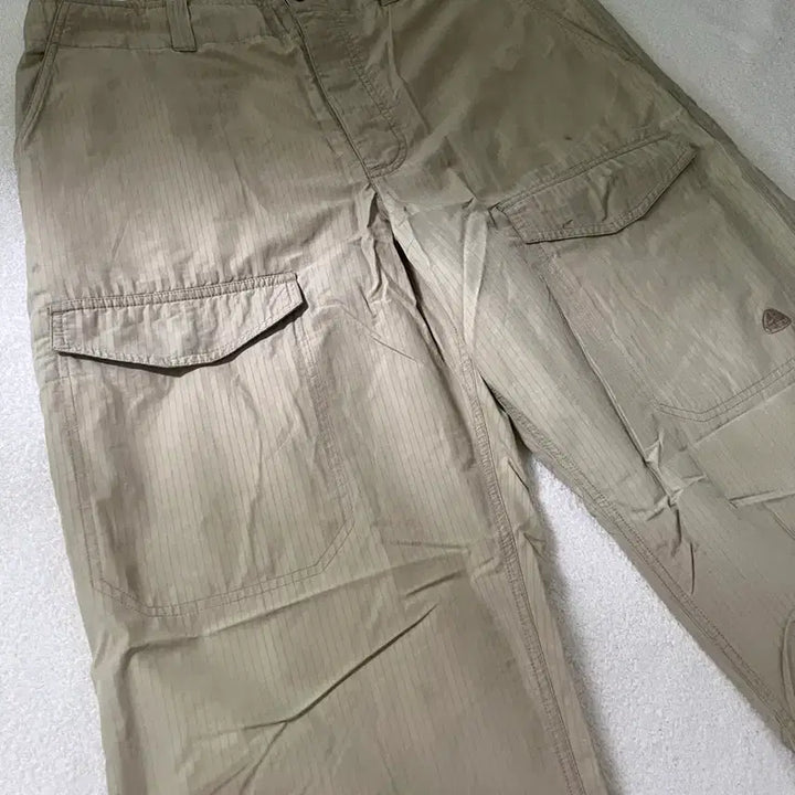 [BUNJANG] Nike ACG Nylon Cargo Pants Beige XL / 나이키 acg 나일론 카고팬츠 베이지 XL