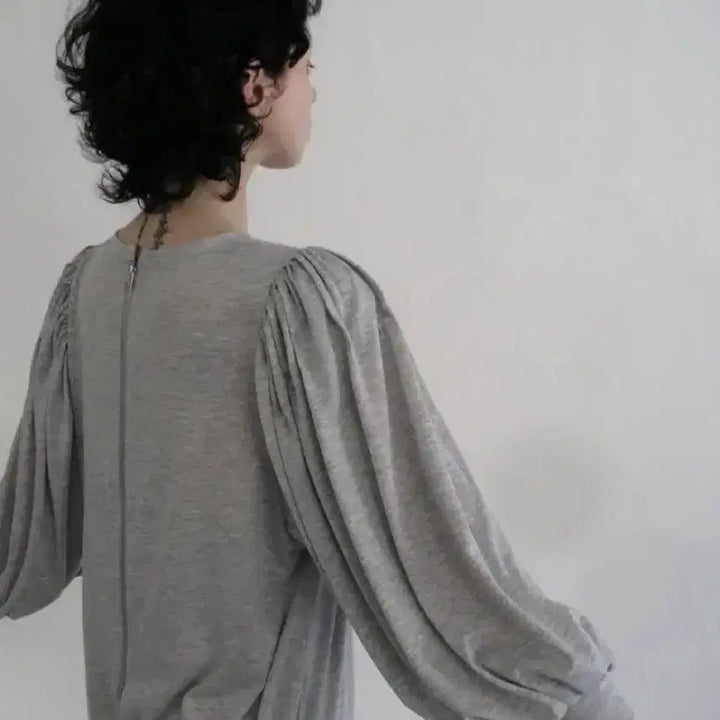 [BUNJANG] Eongss Art Nouveau Dress (Gray) / 에옹쓰 아르누보 드레스(그레이)