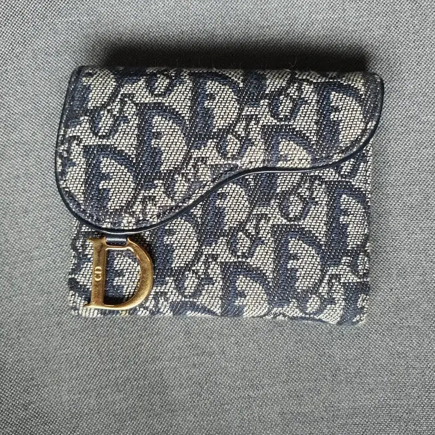 [BUNJANG] Dior Saddle Oblique Card Wallet / 디올 오블리크 새들 포켓 카드 지갑