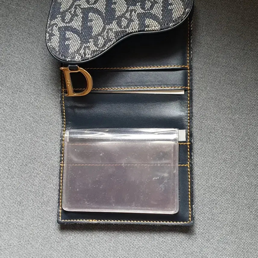 [BUNJANG] Dior Saddle Oblique Card Wallet / 디올 오블리크 새들 포켓 카드 지갑