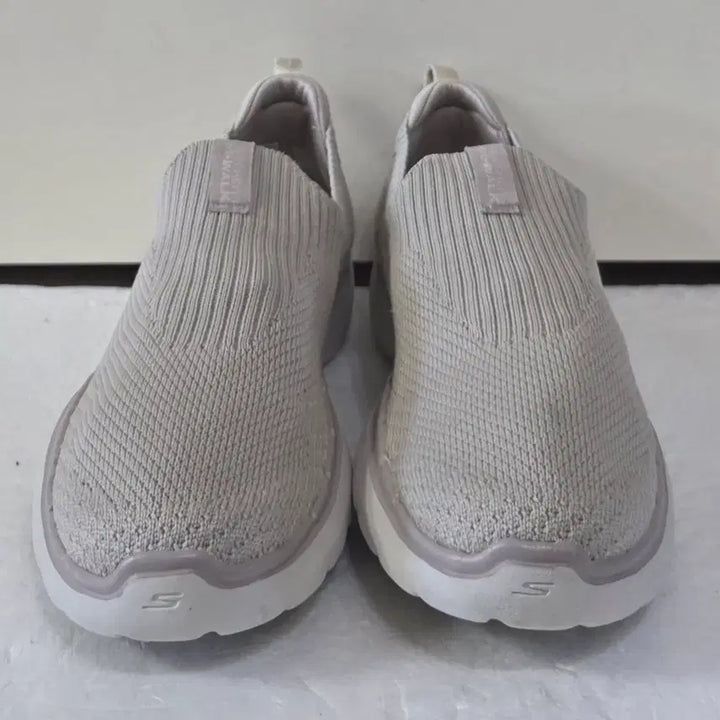 [BUNJANG] Skechers Go Walk 6 Slip-On Stunning View Taupe Beige / [245] 스케쳐스 고워크6 슬립온 스터닝뷰 토프베이지ㅡ단종매물,최저가