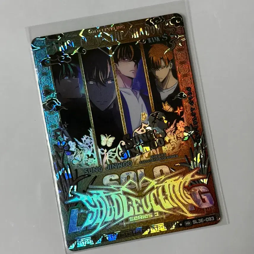 [SOLD OUT] 나 혼자만 레벨업 콜렉트 카드3탄 성진우 HR1성