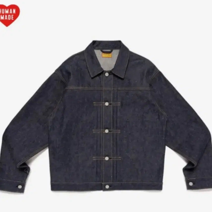 [SOLD OUT] 휴먼메이드 데님자켓 xl 극미중고 팝니다