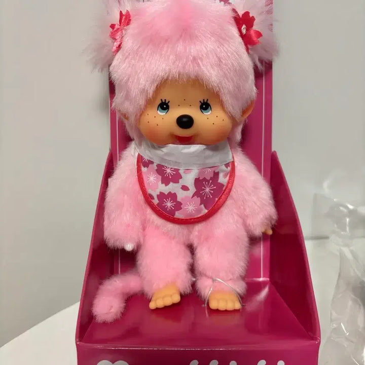 [BUNJANG] Monchhichi Sakura Cherry Blossom Pink Box Limited European Edition / 몬치치 사쿠라 벚꽃 핑크박스 새상품 한정유럽판