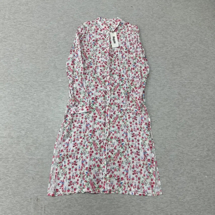 [BUNJANG] Hagahi Floral Pattern Long Dress / 하가히 Hagahi 플라워 패턴 롱 원피스 새상품