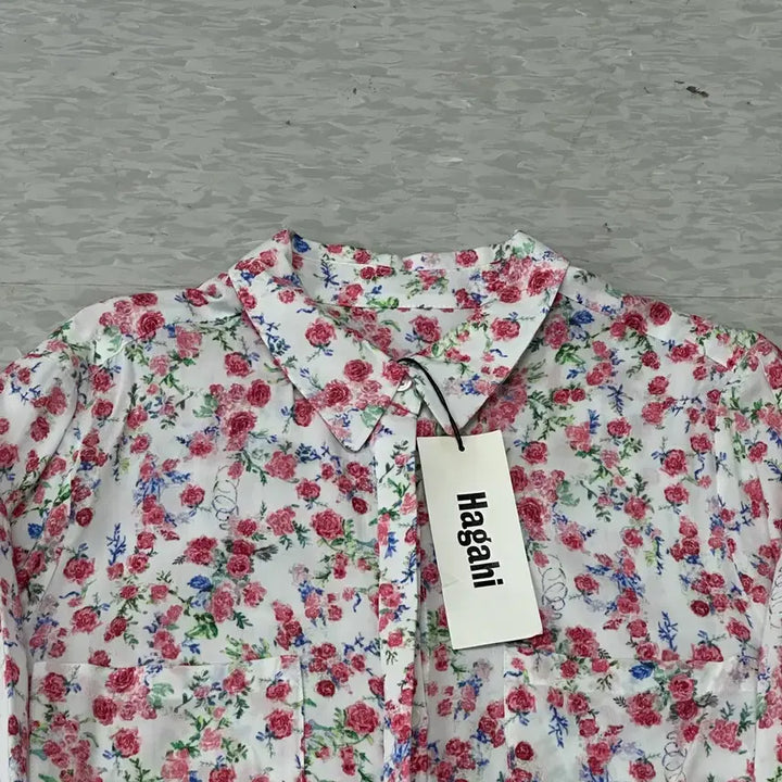 [BUNJANG] Hagahi Floral Pattern Long Dress / 하가히 Hagahi 플라워 패턴 롱 원피스 새상품
