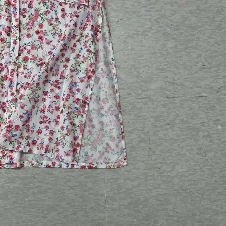 [BUNJANG] Hagahi Floral Pattern Long Dress / 하가히 Hagahi 플라워 패턴 롱 원피스 새상품