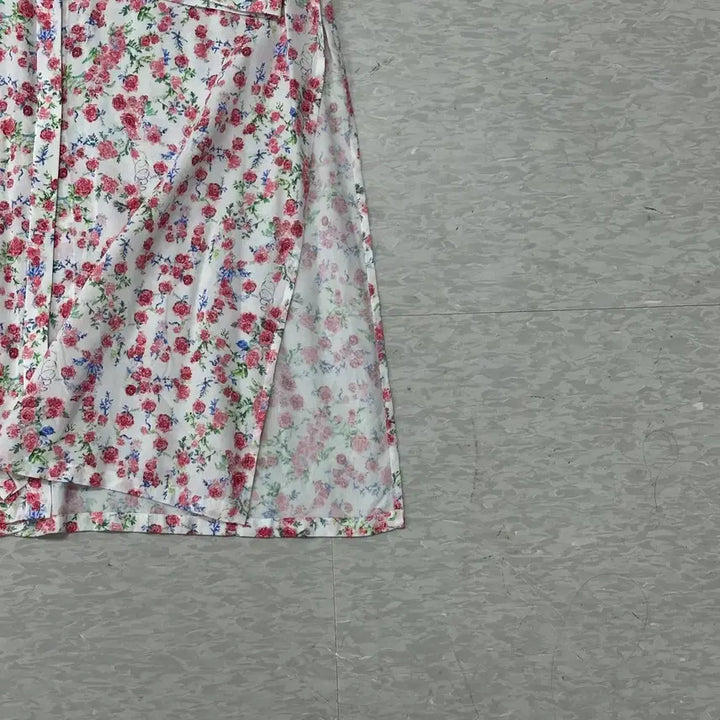 [BUNJANG] Hagahi Floral Pattern Long Dress / 하가히 Hagahi 플라워 패턴 롱 원피스 새상품