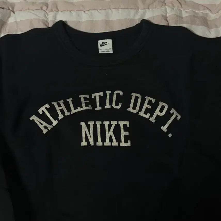 [BUNJANG] Nike Athletic Dept. Black Sweatshirt / 나이키 Athletic Dept. 블랙 맨투맨 XXL / 110