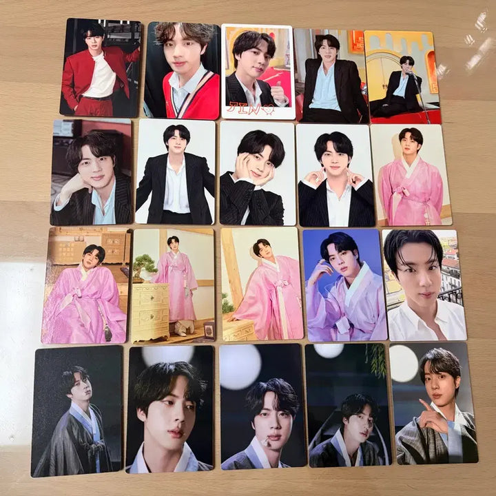 [BUNJANG] BTS Jin Official Photocard Bundle Set / 방탄소년단 진 공식포카 40장 일괄양도
