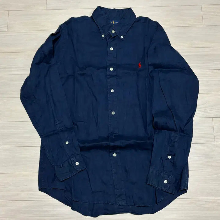 [SOLD OUT] 폴로랄프로렌 네이비 린넨셔츠 클래식M