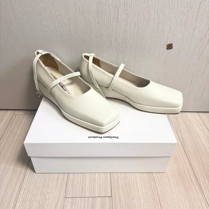 [BUNJANG] TheOpen Product Square Platform Shoes / [새상품] 더오픈프로덕트 스퀘어 플랫폼