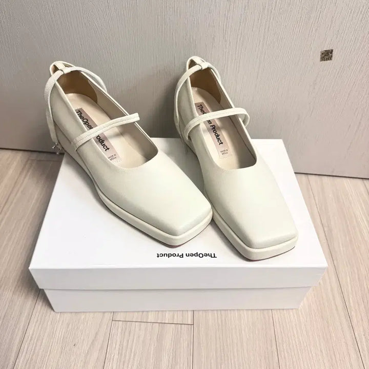 [BUNJANG] TheOpen Product Square Platform Shoes / [새상품] 더오픈프로덕트 스퀘어 플랫폼