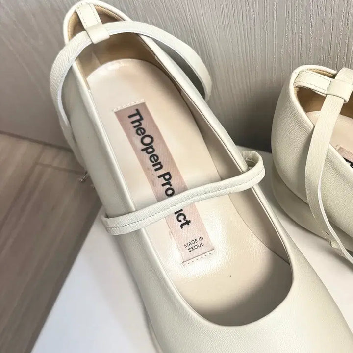 [BUNJANG] TheOpen Product Square Platform Shoes / [새상품] 더오픈프로덕트 스퀘어 플랫폼
