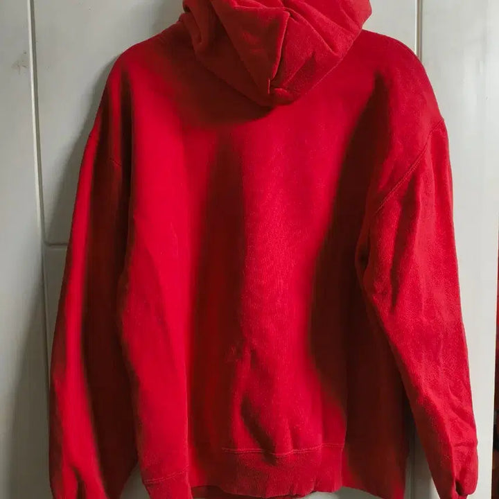 [BUNJANG] Russell 90s Red Hoodie USA L / 러셀 90s 레드 후드티 usa L
