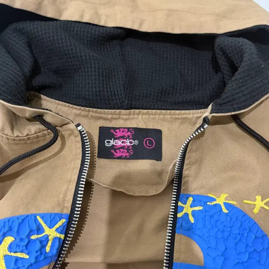 [BUNJANG] Glack Crack Explorer Work Hooded Zip-up (L Size) / 글랙 크랙 익스플로러 워크 후드 집업 L사이즈