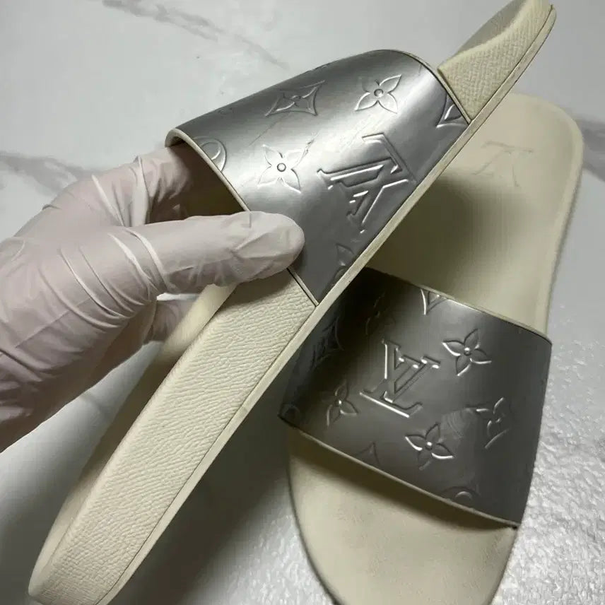 [BUNJANG] Louis Vuitton Waterfront Monogram Slippers / [정품] 260전후 / 루이비통 워터프론트 모노그램 슬리퍼