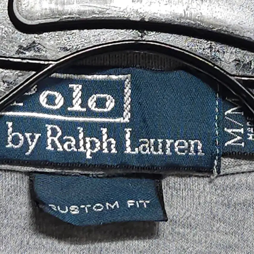[BUNJANG] Polo Ralph Lauren Gray Short Sleeve Polo Shirt / [100] 폴로 랄프로렌 반팔 카라티 그레이