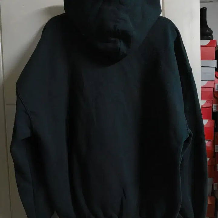 [BUNJANG] Russell 00s Black Hoodie Zip-up XL / 러셀 00s 블랙 후드집업  XL