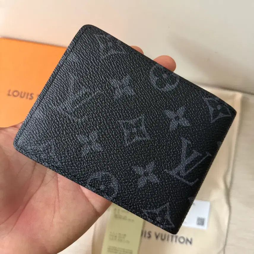 [BUNJANG] Louis Vuitton Eclipse Multiple Wallet Black / [S급/풀구성] 루이비통 이클립스 반지갑 멀티플 월릿 월렛 블랙