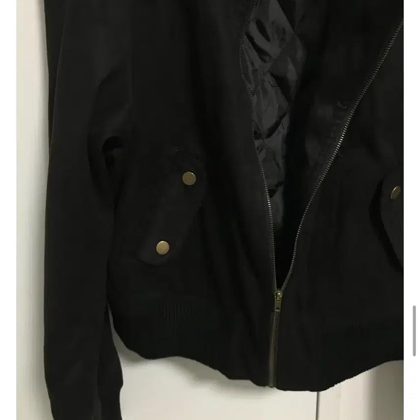 [BUNJANG] TUPTTE Suede Jacket Black / 튜프티 스웨이드 자켓 블랙