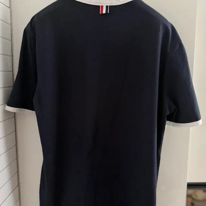 [SOLD OUT] 톰브라운 네이비 링거 반팔 티셔츠 급처