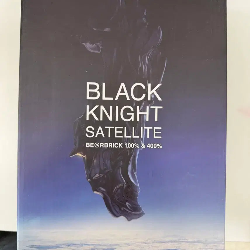 [BUNJANG] Bearbrick Black Knight Satellite 400% Figure / 베어브릭 블랙 나이트 새틀라이트 400%
