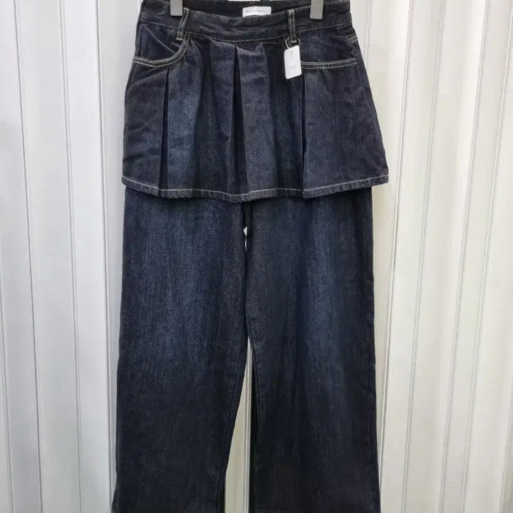[BUNJANG] Napsnape Denim Skirt Pants / Napsnape 치마바지 데님 팬츠