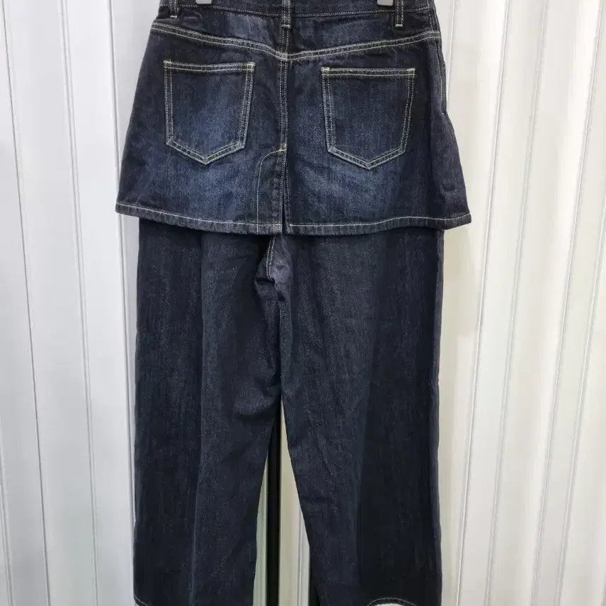 [BUNJANG] Napsnape Denim Skirt Pants / Napsnape 치마바지 데님 팬츠