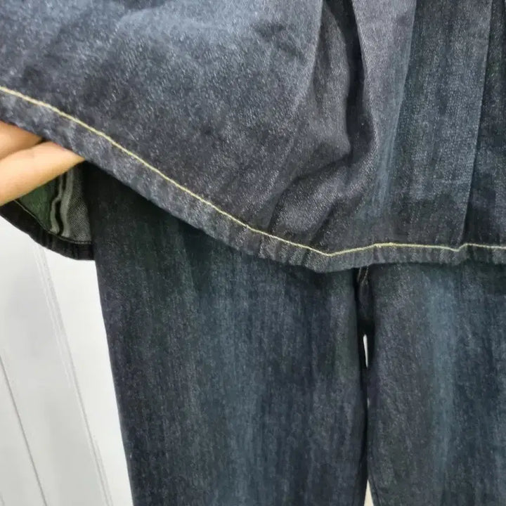 [BUNJANG] Napsnape Denim Skirt Pants / Napsnape 치마바지 데님 팬츠