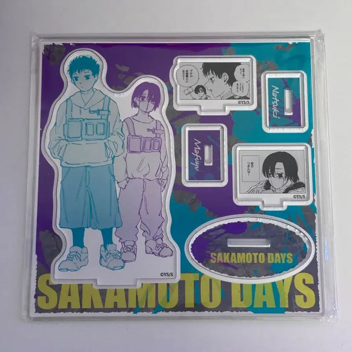 [BUNJANG] Sakamoto Days Seba Natsuki Mafuyu Acrylic Stand / 사카모토데이즈 세바 나츠키 마후유 세바형제 아크릴 스탠드