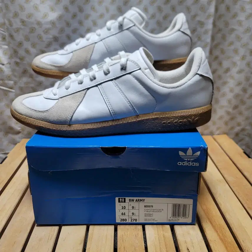 [BUNJANG] Adidas German Army BW Trainers White / 아디다스 독일군 스니커즈 275