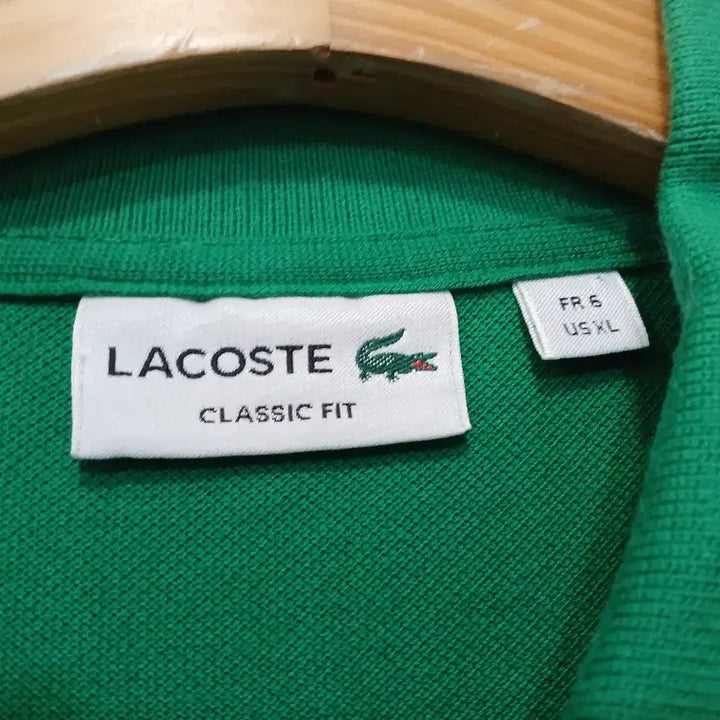 [BUNJANG] Lacoste Green Short Sleeve Polo T-Shirt / 라코스테 녹색 반팔 폴로 PK 티셔츠