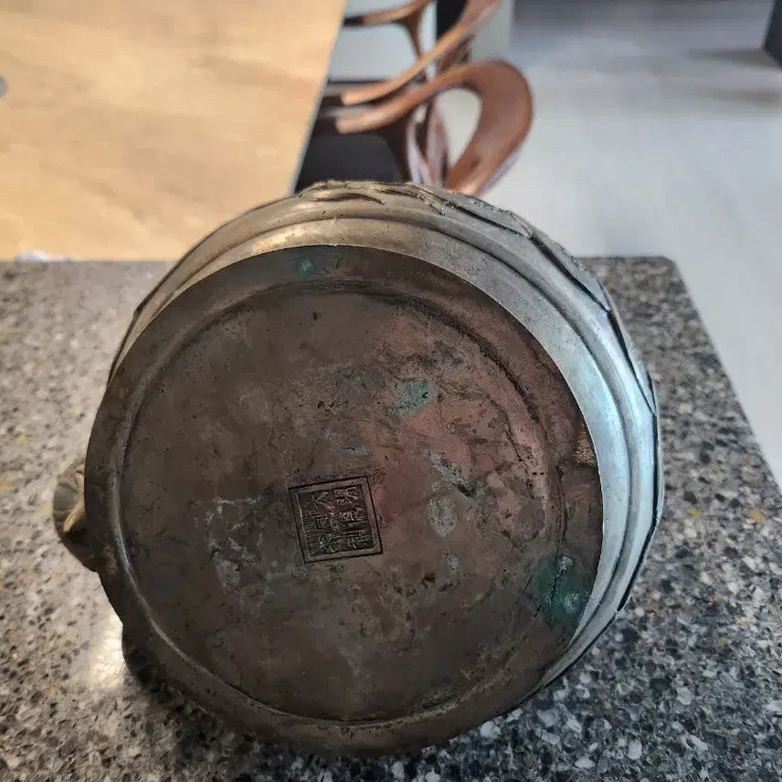 [BUNJANG] Antique Korean Yugi Teapot / 유기