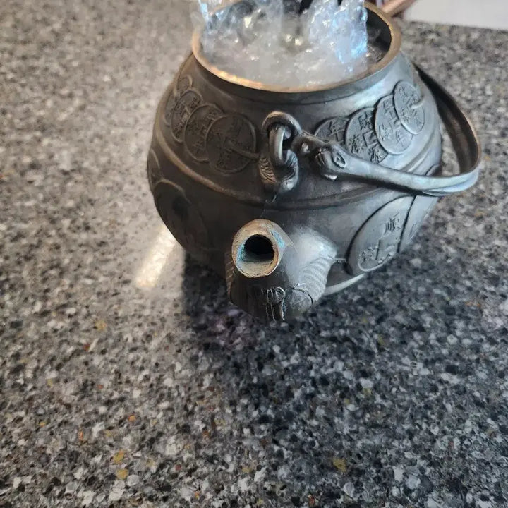 [BUNJANG] Antique Korean Yugi Teapot / 유기