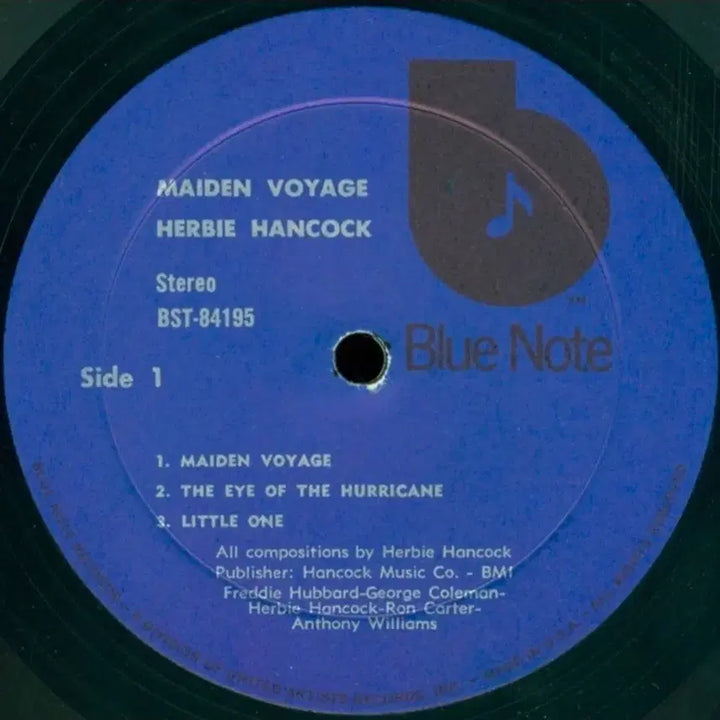 [SOLD OUT] 블루노트 허비 행콕 Maiden Voyage LP 음반