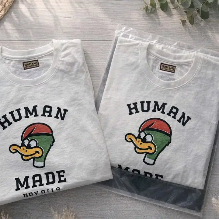 [BUNJANG] Human Made Duck Printing T-shirt / 휴먼메이드 덕 프린팅 반팔 티셔츠. Xl.2xl 3xl