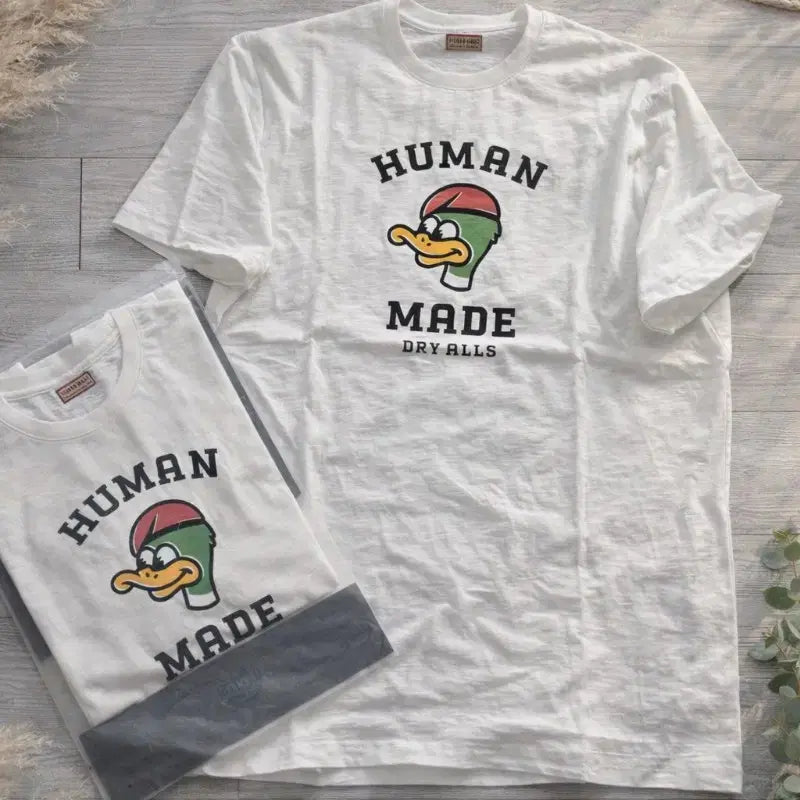 [BUNJANG] Human Made Duck Printing T-shirt / 휴먼메이드 덕 프린팅 반팔 티셔츠. Xl.2xl 3xl
