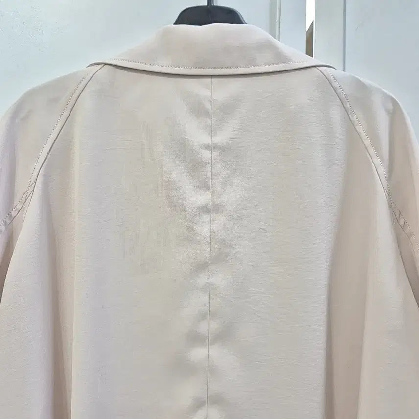 [BUNJANG] MOE Double-Breasted Short Sleeve Jacket / 모에(MOE) 반소매 더블 자켓