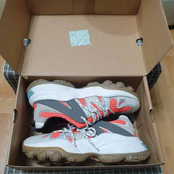 [BUNJANG] Bimba y Lola Orange Chunky Sneakers / Bimba y lola 빔바이롤라 오렌지 청키 스니커즈 38