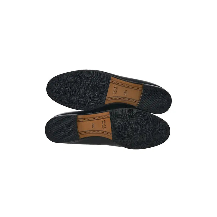 [BUNJANG] Gucci Jordan Leather Horsebit Loafers Black / (W) 구찌 조던 레더 로퍼 블랙