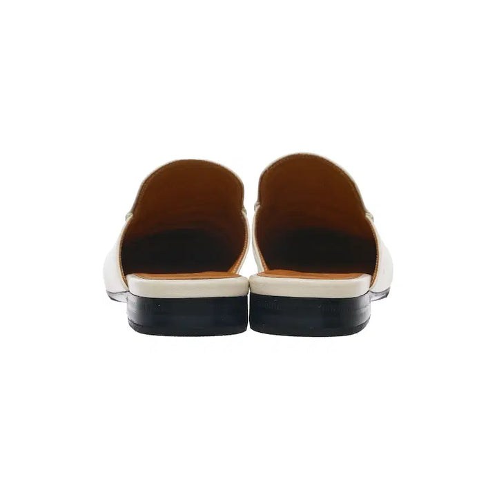 [BUNJANG] Gucci Princetown Leather Horsebit Slippers White / (W) 구찌 프린스타운 레더 슬리퍼 화이트