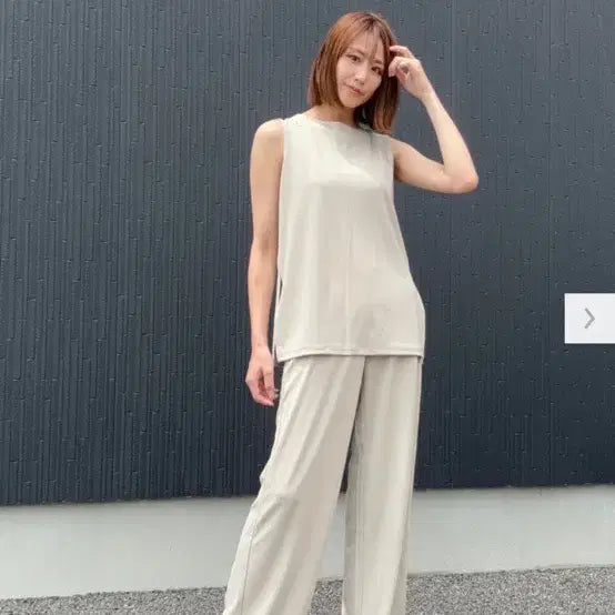 [BUNJANG] Uniqlo Crepe Jersey Setup Set / 유니클로 크레이프저지 셋업 새상품 판매합니다