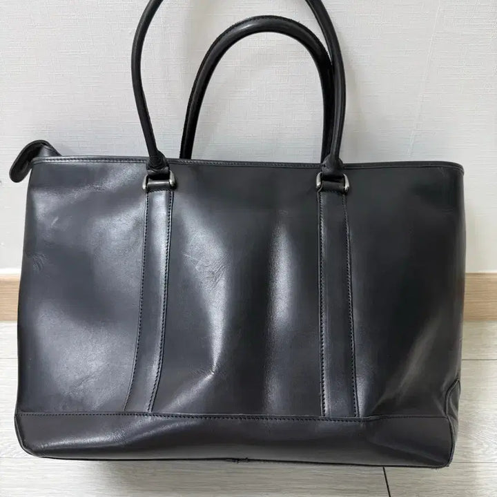 [BUNJANG] LLBEAN Leather Large Tote Bag / (OS)LLBEAN 엘엘빈 레더 라지 토트백 블랙