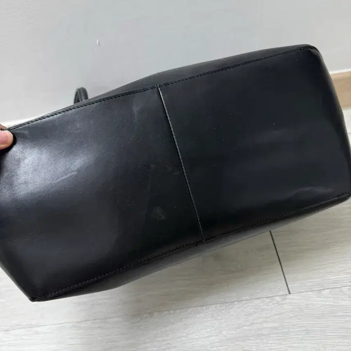 [BUNJANG] LLBEAN Leather Large Tote Bag / (OS)LLBEAN 엘엘빈 레더 라지 토트백 블랙