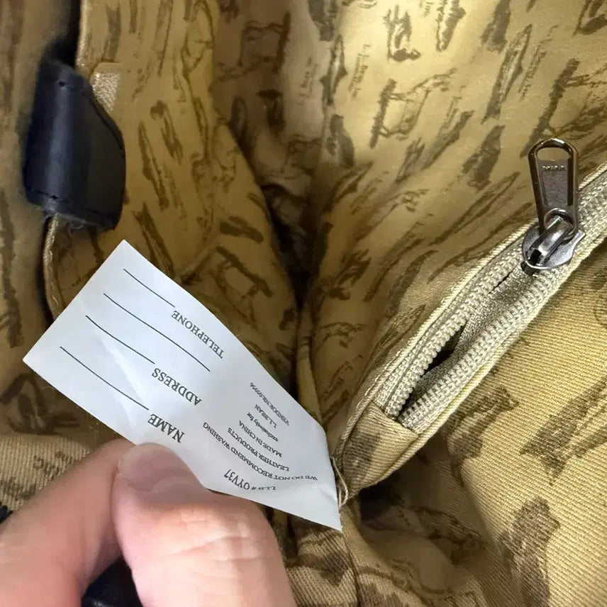 [BUNJANG] LLBEAN Leather Large Tote Bag / (OS)LLBEAN 엘엘빈 레더 라지 토트백 블랙