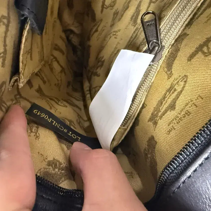 [BUNJANG] LLBEAN Leather Large Tote Bag / (OS)LLBEAN 엘엘빈 레더 라지 토트백 블랙