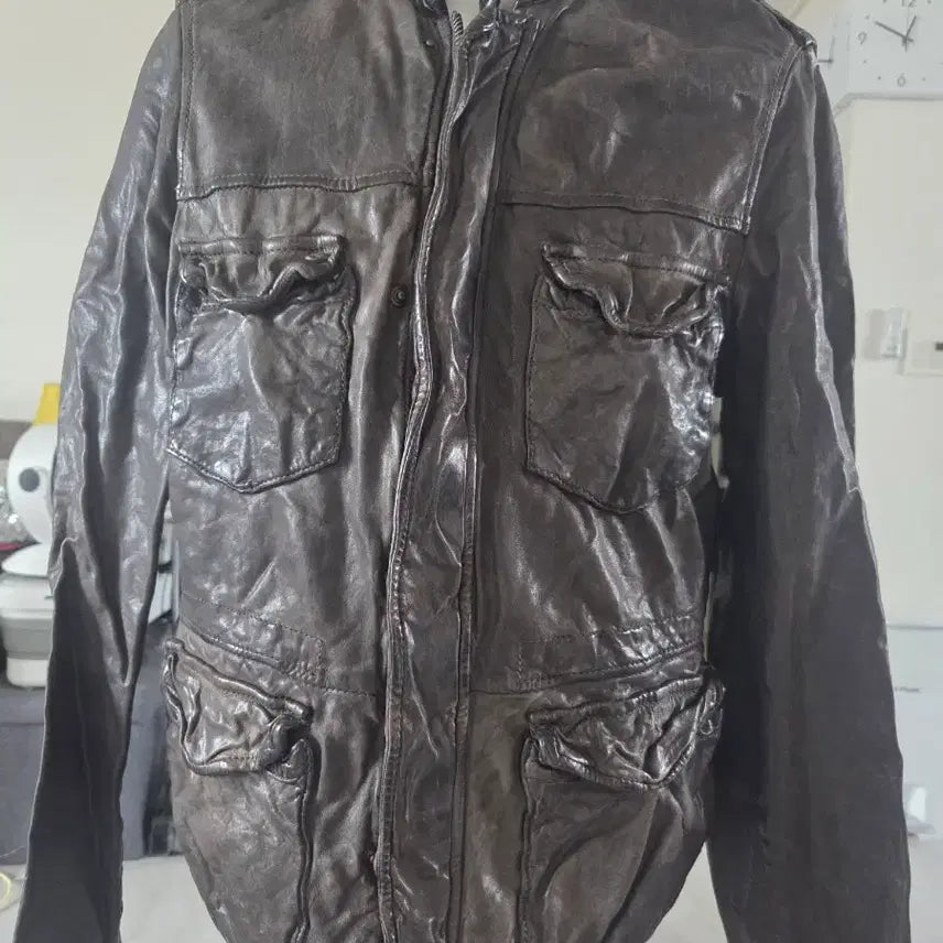 [BUNJANG] Giorgio Brato Leather Jacket / 조르지오 브라토 레더자켓