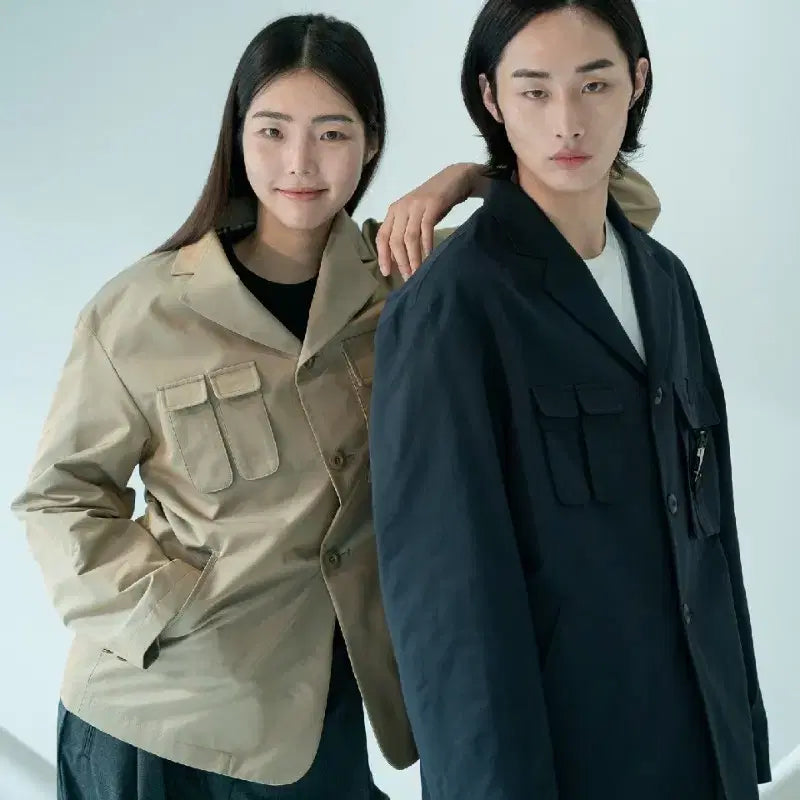 [BUNJANG] 707 Studio Field Jacket Beige / 707 스튜디오 필드자켓