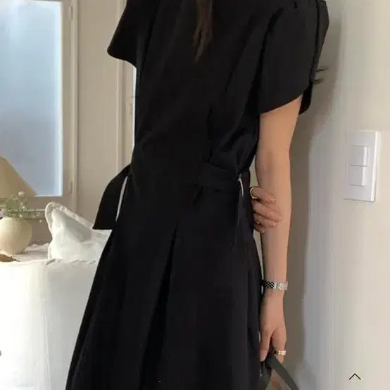 [BUNJANG] Movenne Lafleur Black Dress / 모벤느 라플레르 원피스 블랙
